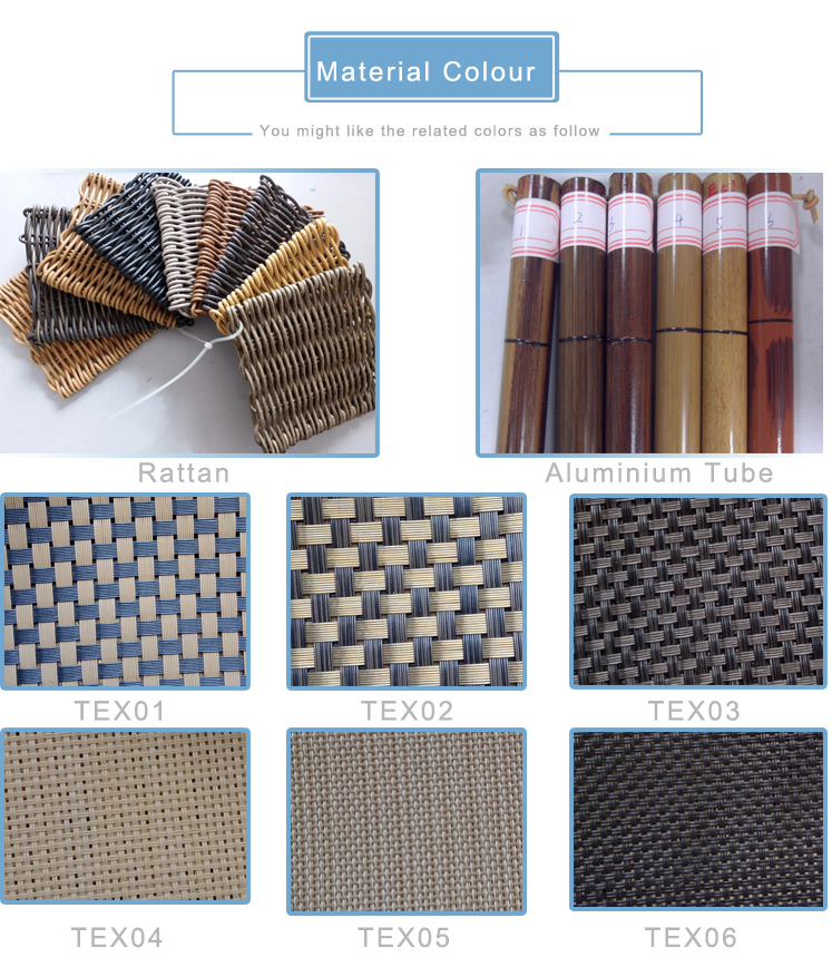 muebles de sal&oacute;n al aire libre