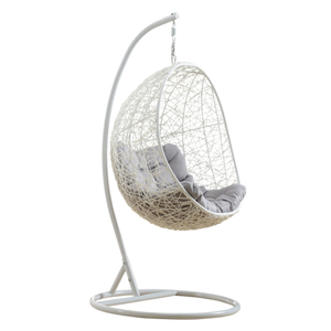 Silla de ratán de jardín de jardín al aire libre