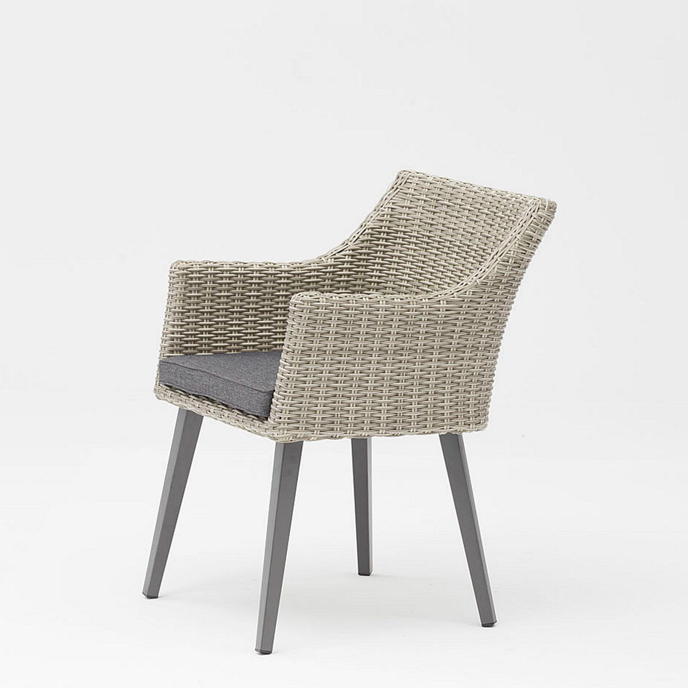 Nuevo diseño artesanal moderno de ratán, patio, jardín, color, silla de playa, reposabrazos, ocio, ratán, silla de exterior