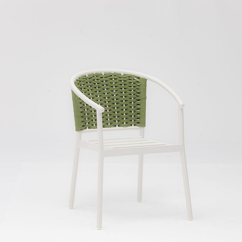 Silla de ratán al aire libre de la playa del jardín de la terraza del jardín de la terraza de la rota de la prenda impermeable duradera de alta calidad moderna