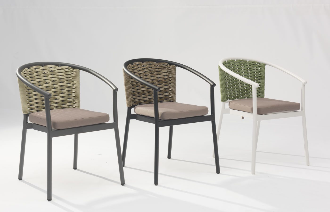 Silla de rat&aacute;n al aire libre de la playa del jard&iacute;n de la terraza del jard&iacute;n de la terraza de la rota de la prenda impermeable duradera de alta calidad moderna