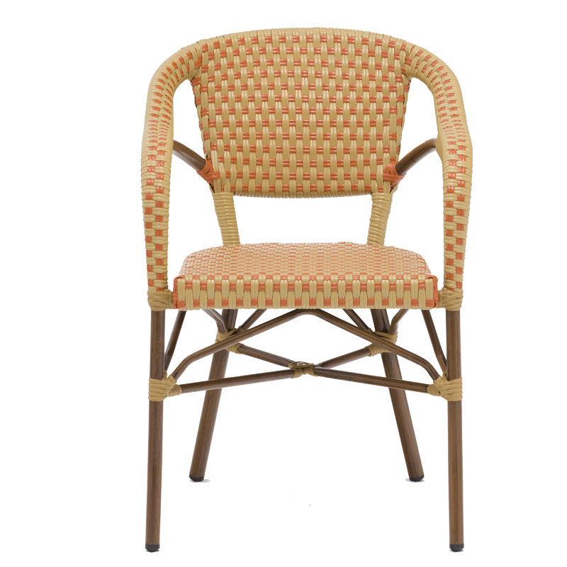 Sillas de jardín de aluminio de los muebles del hogar del restaurante del café interior o al aire libre barato elegante