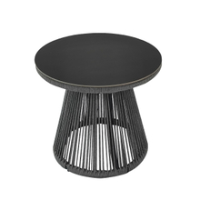 Cuerpo De Mesa Y Silla De Patio Al Aire Libre, Mesa De Ocio, Silla De Ratán De Ocio Al Aire Libre, Terraza De Villa De Jardín, Mesa Y Silla De Ratán Tejido Al Aire Libre