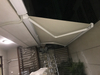 Jardín al aire libre Patio Garaje Metal Aluminio Impermeable Toldo eléctrico vertical retráctil