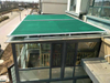 Toldo automático de aluminio motorizado eléctrico de la ventana del techo retráctil de encargo del patio del jardín al aire libre