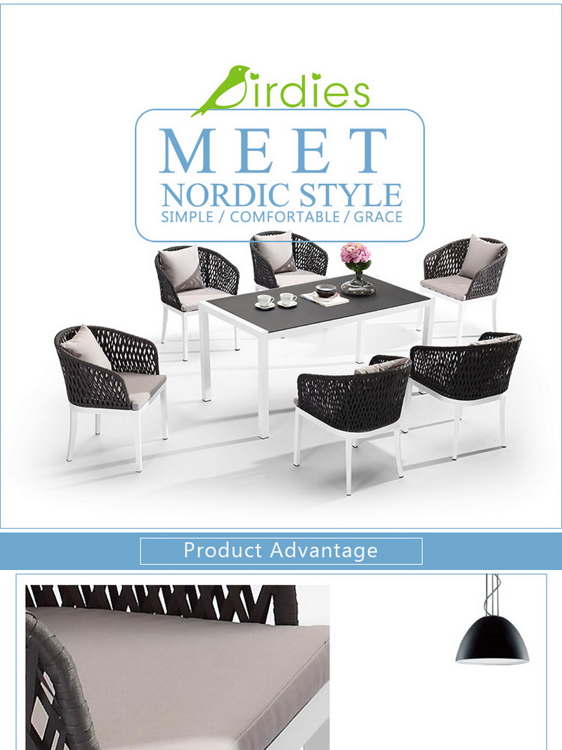 juego de comedor en la esquina