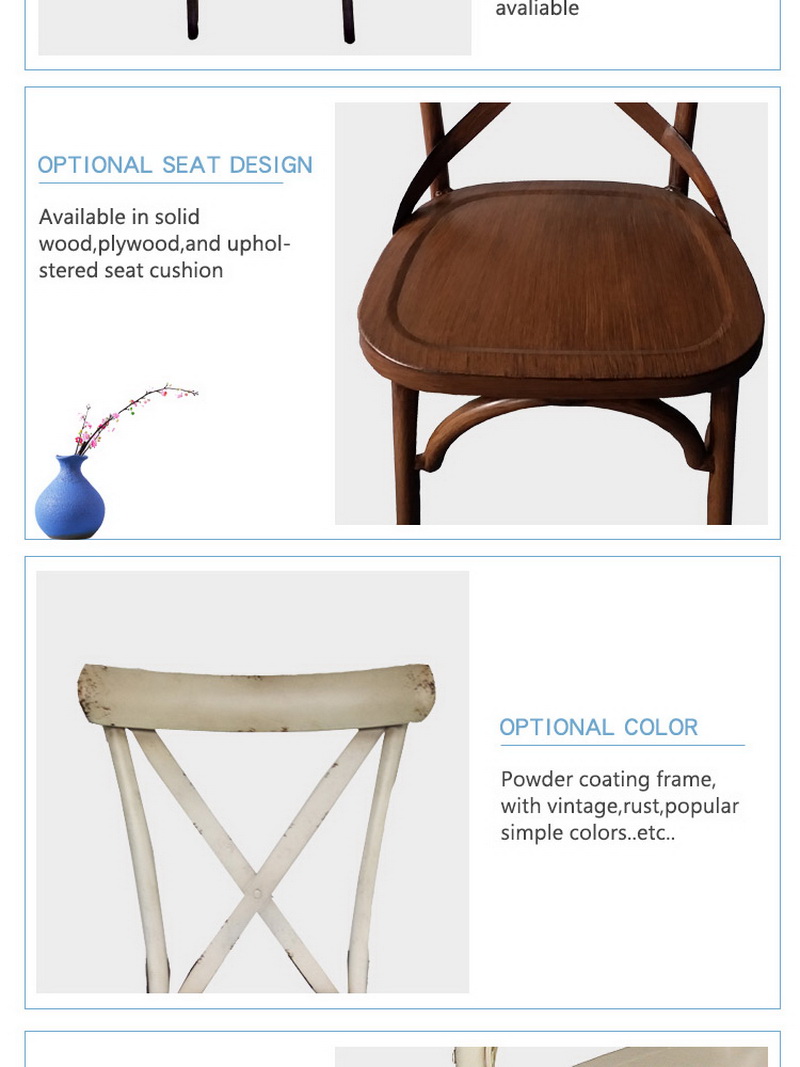 sillas de restaurante comercial