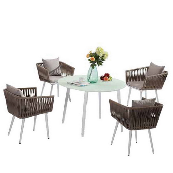 Ventajas del juego de mesa de comedor de vidrio redondo.