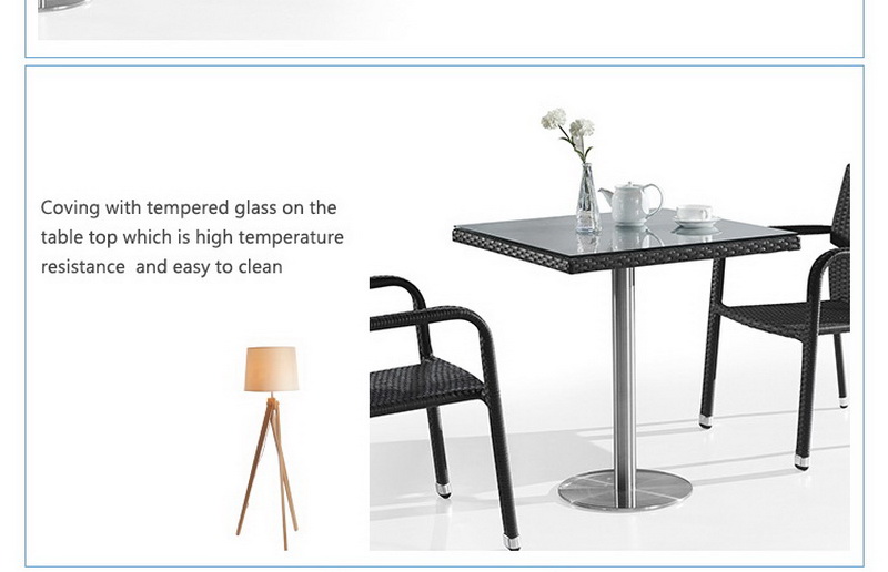 conjunto de mesa de bistro al aire libre