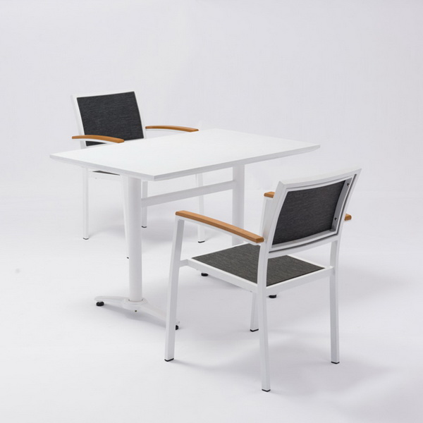 La diferencia entre el material de diseño de muebles de restaurante.