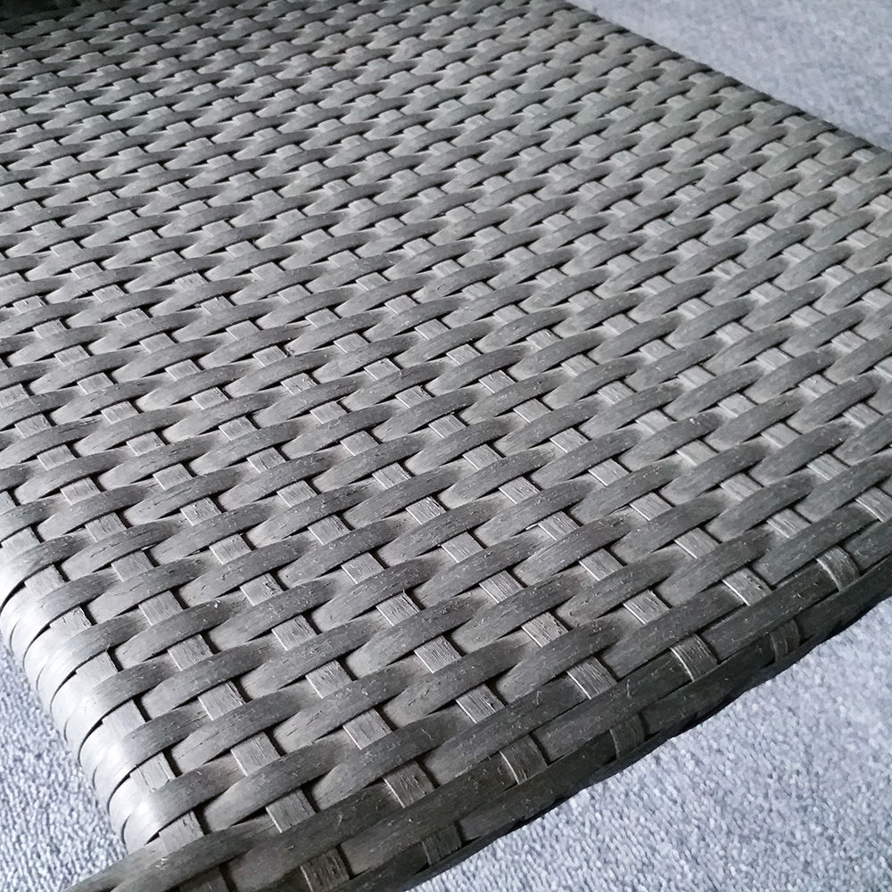 Sillas de mesa de bistró de mimbre de metal para interiores y exteriores