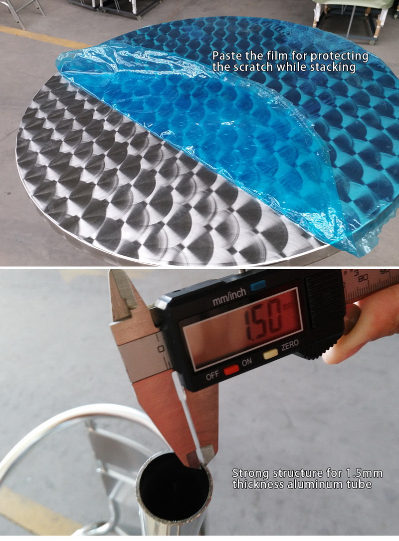 conjunto bistr�� de metal