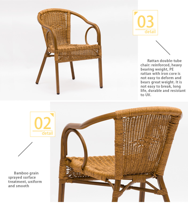 sillas de mimbre de bamb&uacute;