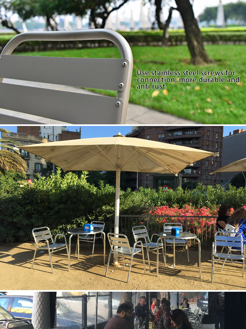 bistr&oacute; de aluminio