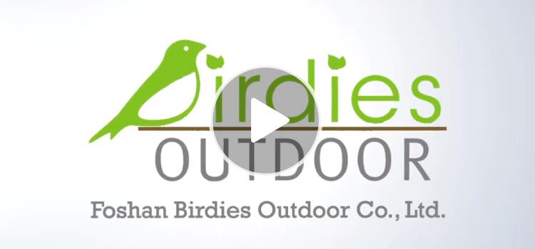 Suministro chino de muebles de patio de mimbre de aluminio al aire libre