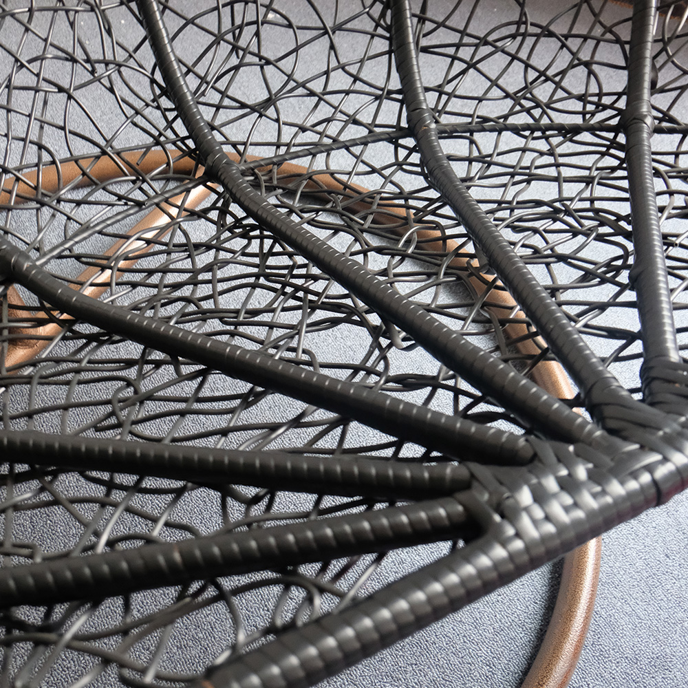 Muebles al aire libre de los asientos del oscilación del jardín de 3 Seater al aire libre para la venta