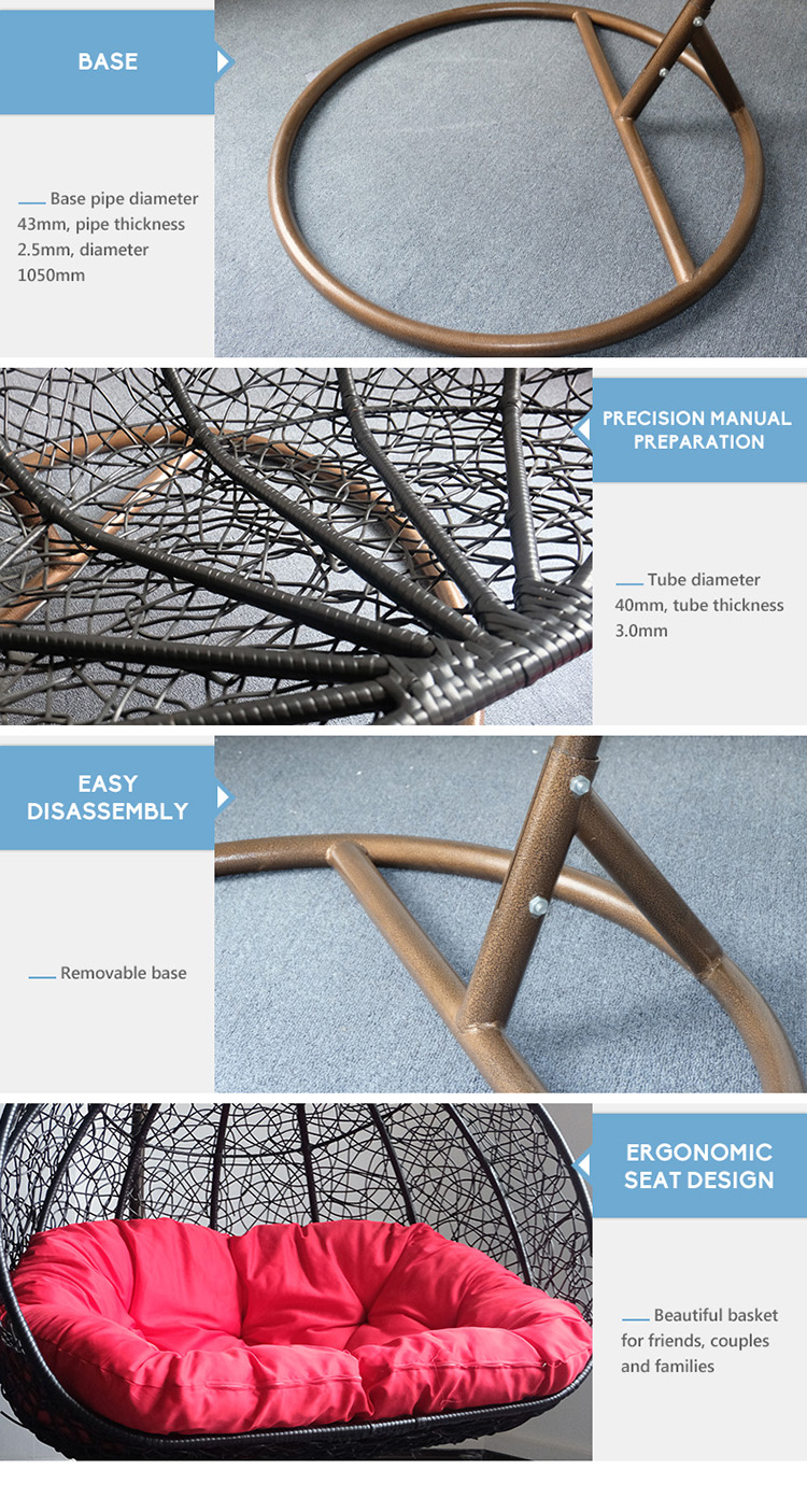 columpio de jard&iacute;n al aire libre