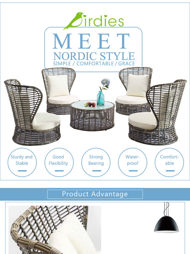 conjunto de sof&aacute; de rat&aacute;n