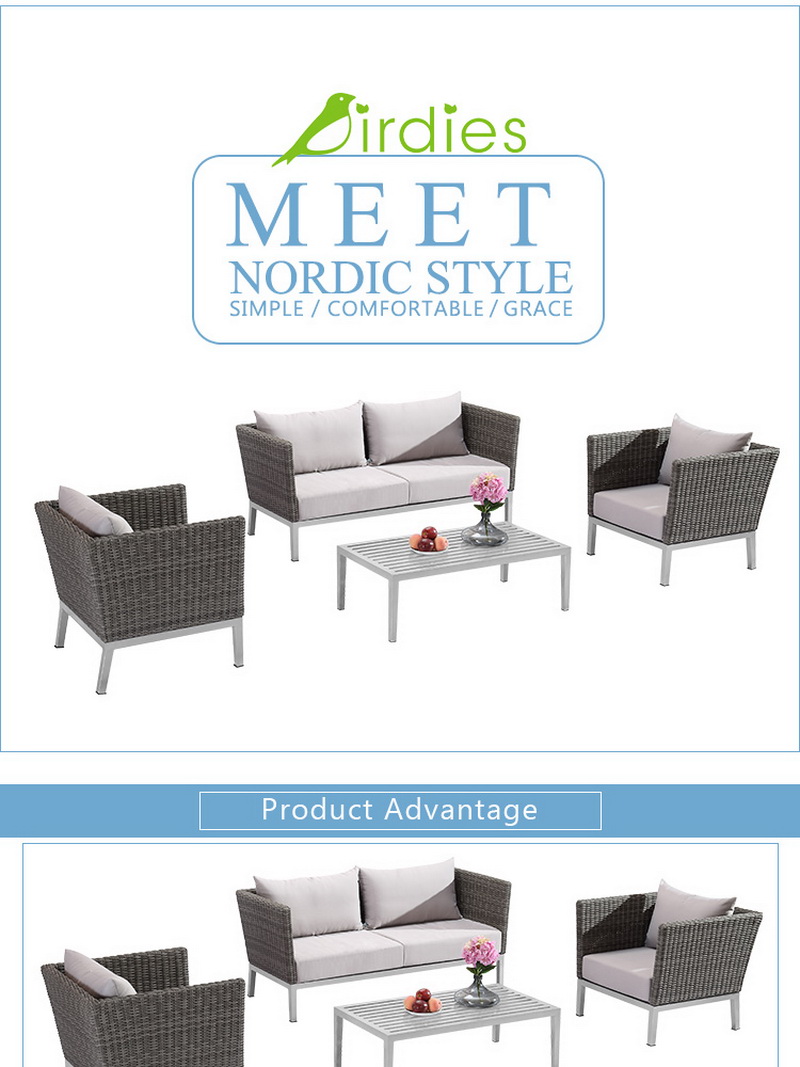 sof&aacute; al aire libre