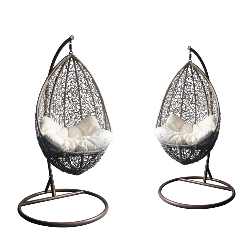 Columpio al aire libre de la silla del huevo de la rota