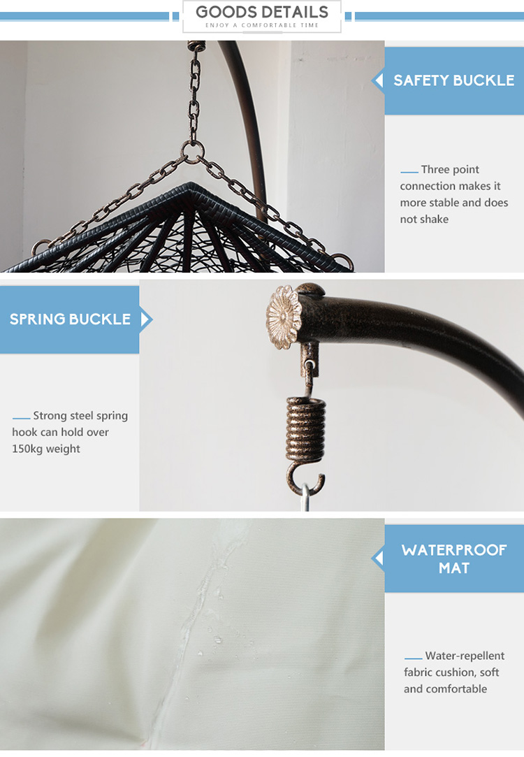 columpio de jard&iacute;n al aire libre