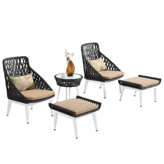 Restaurante al aire libre, jardín, salón de ratán, sofá, juego