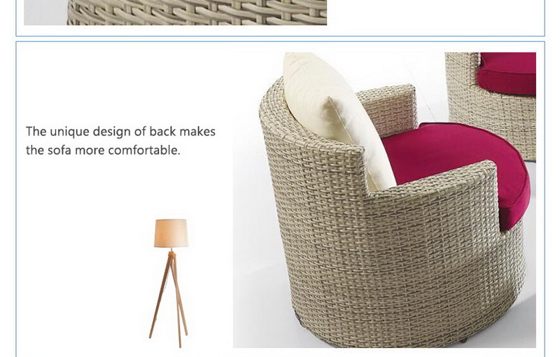 sof&aacute; de la esquina del jard&iacute;n