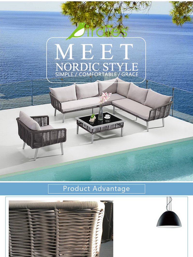 sof&aacute; al aire libre