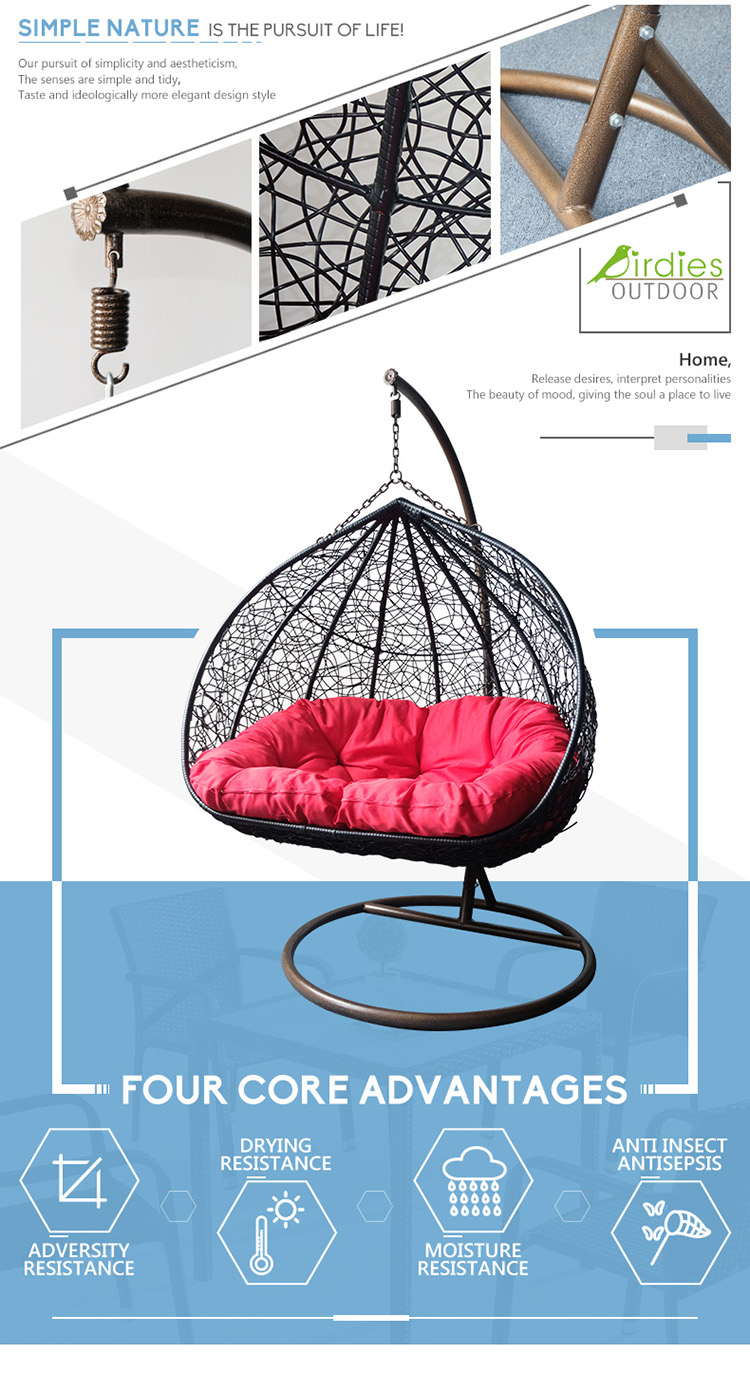 Columpio de jard&iacute;n de 3 plazas