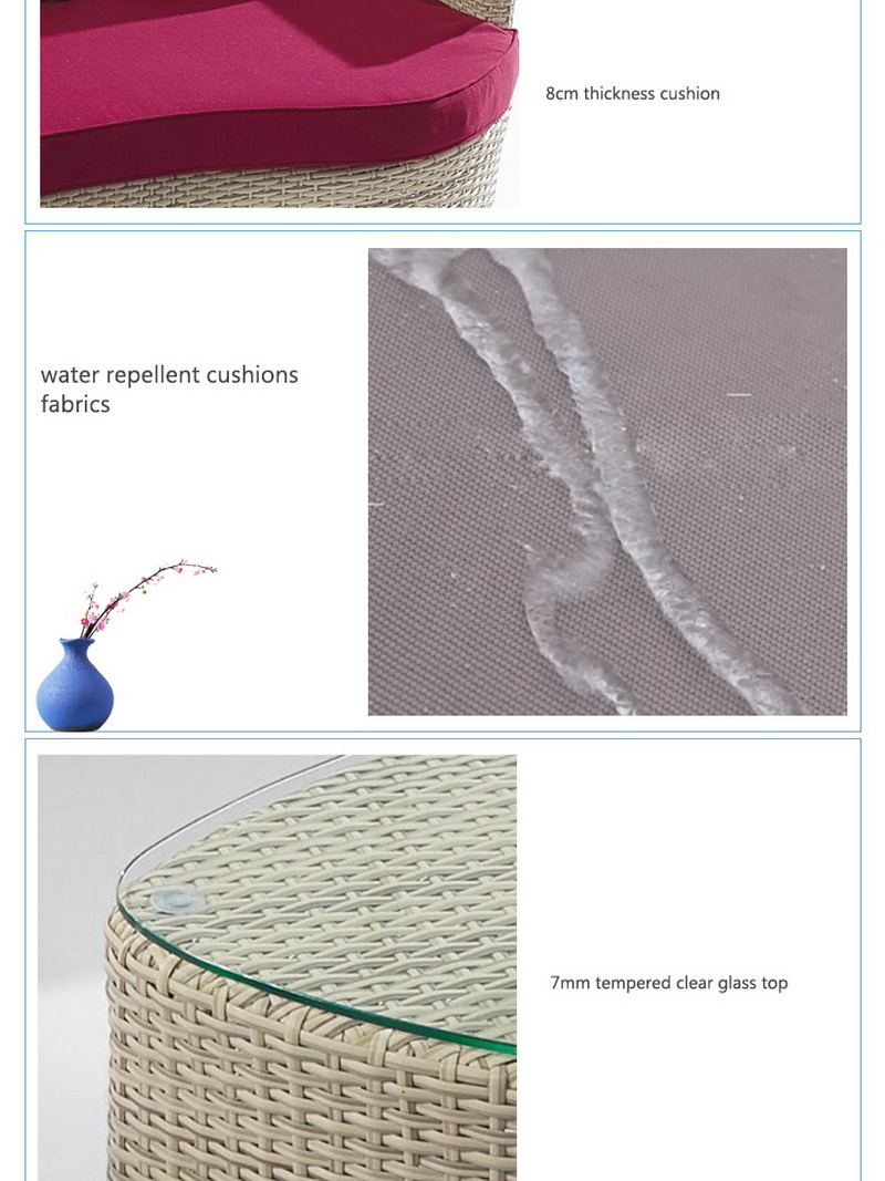 conjunto de sof&aacute;s de jard&iacute;n